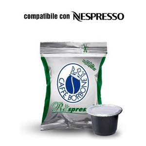 100 CAPSULE CAFFÈ BORBONE RESPRESSO MISCELA DEK