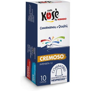 40 CAPSULE  KOSE' BY KIMBO MISCELA CREMOSO COMP. CON NESPRESSO