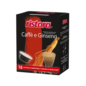 64 CAPSULE RISTORA MISCELA GINSENG COMP.CON LAVAZZA A MODO MIO