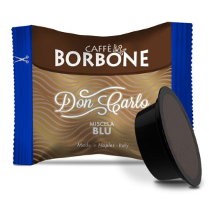 100 CAPSULE CAFFÈ BORBONE "DON CARLO" MISCELA BLU COMP.CON LAVAZZA A MODO MIO