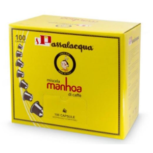 100 CAPSULE PASSALACQUA MANHOA COMP.CON NESPRESSO