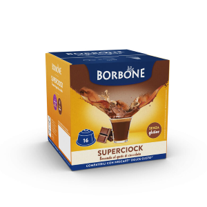 64 CAPSULE SUPERCIOCK CAFFÈ BORBONE COMPATIBILE CON DOLCE GUSTO