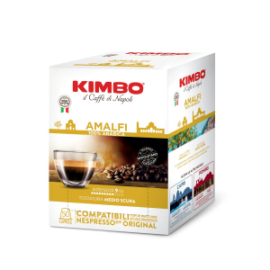 50 CAPSULE KIMBO MISCELA AMALFI 100% ARABICA COMP. CON NESPRESSO