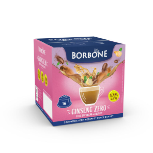 64 CAPSULE GINSENG ZERO CAFFÈ BORBONE COMPATIBILE CON  DOLCE GUSTO