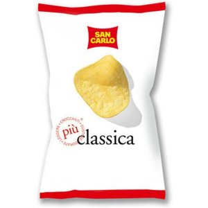 40 BUSTE DI PATATINE SAN CARLO DA 25 GR GUSTO CLASSICA