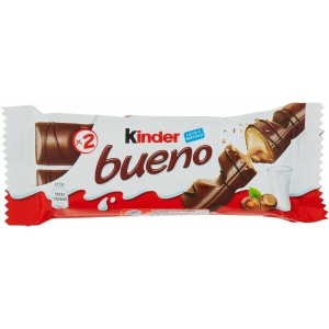 1 CONFEZIONE DA 30 KINDER BUENO T2 CLASSICO DA 43 GR 