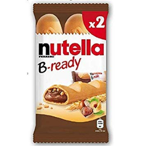 1 CONFEZIONE DA 48 NUTELLA B-READY T2 WAFER ALLA NUTELLA  DA 22 GR CADAUNO