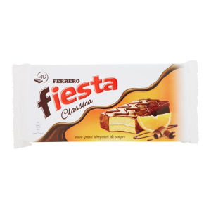 1 CONFEZIONE DA 10 MERENDINE FIESTA FERRERO  DA 40 GR CADAUNO