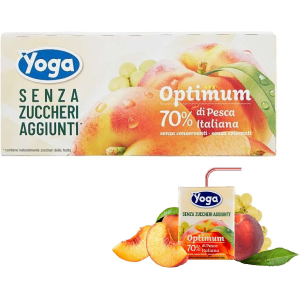 24 BRICK OPTIMUM ALLA PESCA YOGA DA 200 ML SENZA ZUCCHERI AGGIUNTI