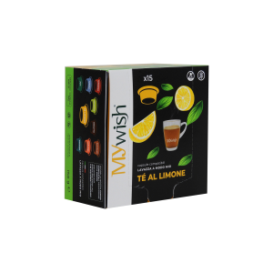 60 CAPSULE DI TÈ AL LIMONE  MY WISH COMPATIBILE CON LAVAZZA A MODO MIO