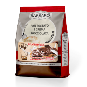 CREMINA MAGICA 8 PEZZI CAFFÈ BARBARO CREMINA - PAN TOSTATO E CREMA NOCCIOLATA