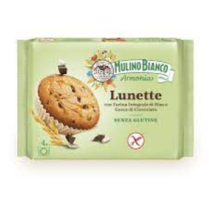 1 CONFEZIONE DA 4 TORTINE LUNETTE MULINO BIANCO DA 140 GR SENZA GLUTINE