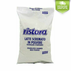 RISTORA BEVANDA BIANCA TOP LATTE SCREMATO IN POLVERE BUSTINE DA 250 GR