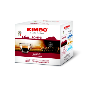 100 CAPSULE KIMBO MISCELA POMPEI COMP. CON LAVAZZA A MODO MIO