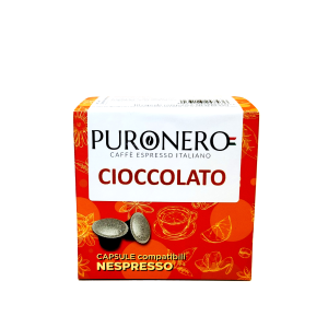 60 CAPSULE PURONERO AL GUSTO CIOCCOLATO COMPATIBILI CON NESPRESSO