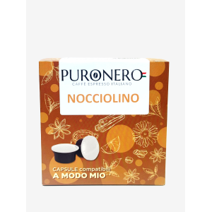 96 CAPSULE PURONERO AL GUSTO DI NOCCIOLINO COMPATIBILI CON LAVAZZA A MODO MIO