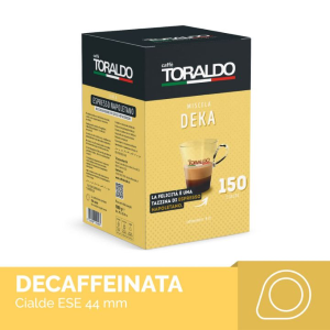 150 CIALDE CAFFÈ TORALDO MISCELA DECAFFEINATO 