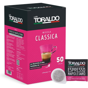 50 CIALDE CAFFÈ TORALDO MISCELA CLASSICA 