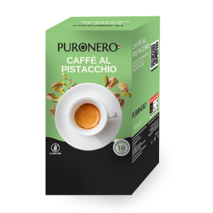 72 CIALDE PURONERO AL GUSTO CAFFÈ AL PISTACCHIO 126 GR